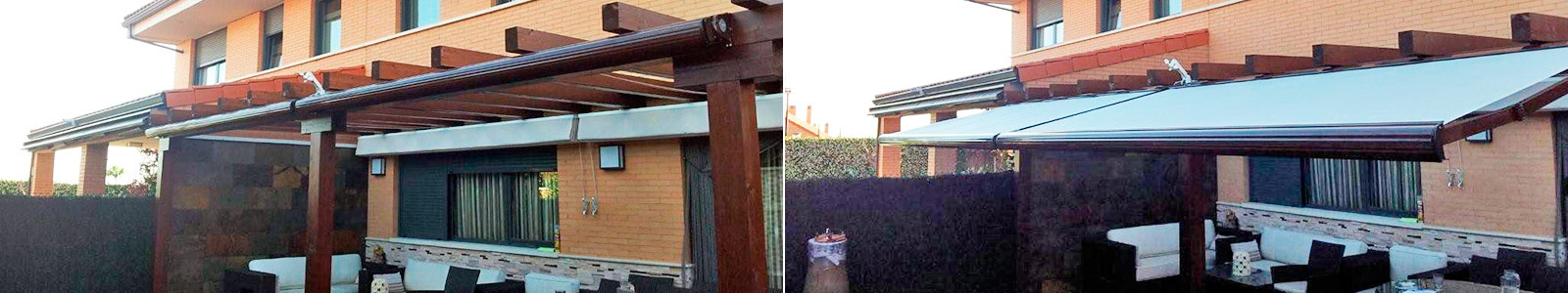 Toldos en Mostoles, Madrid.