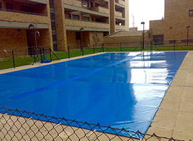 Instalaci&oacute;n de Lona de Piscina en Fuenlabrada.