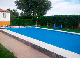 Instalaci&oacute;n de Lona de Piscina en Fuenlabrada.