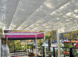 Instalaci&oacute;n de P&eacute;rgola Pared - Porter&iacute;a en Fuenlabrada.