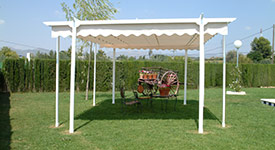 Somos expertos en pergolas en Fuenlabrada, Madrid.