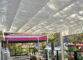 Instalaci&oacute;n de p&eacute;rgola pared - porter&iacute;a en Seseña.