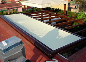 Instalaci&oacute;n de Toldo Veranda en Fuenlabrada.
