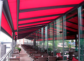 Instalaci&oacute;n de Toldo Veranda en Madrid.