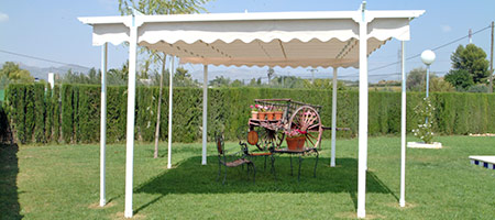 Pergolas y toldos correderos en Fuenlabrada, Madrid.